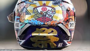 Helm Spesial Marquez di MotoGP Jepang, Persiapan Jadi Juara Dunia?