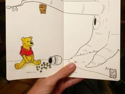 Potret Ilustrasi Karakter Disney Hadapi Kerusakan Alam