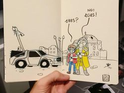 Potret Ilustrasi Karakter Disney Hadapi Kerusakan Alam