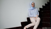 Melody lulus dari JKT48 pada 31 Maret 2018. Foto: Rifkianto Nugroho/detikHOT