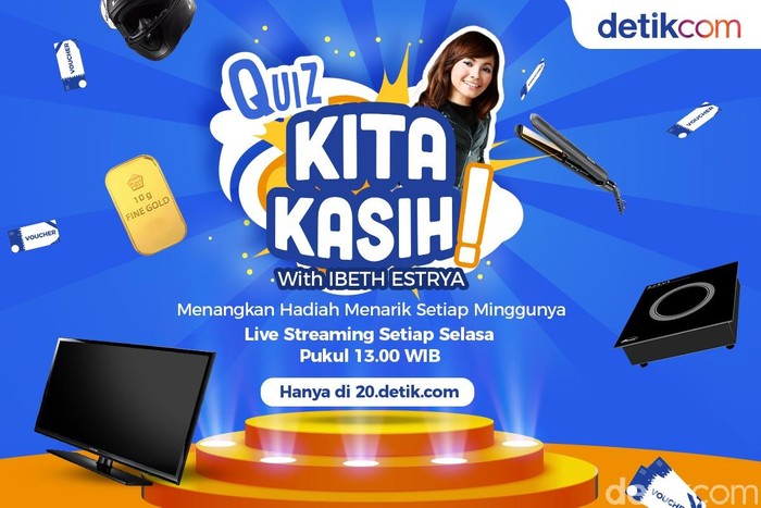 Ikuti Quiz Kita Kasih, Dapatkan Helm LS2 Rapid Solid hingga Emas