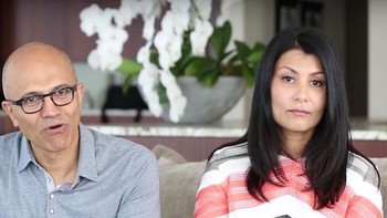 CEO Microsoft, Satya Nadella, hartanya diperkirakan sejumlah USD 387 juta atau sekitar Rp 5,7 triliun. Dia menikah dengan Anupama Nadella pada tahun 1992. Foto: istimewa