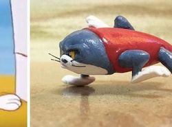 Adegan Tom and Jerry dalam Patung Keramik ala Seniman Jepang