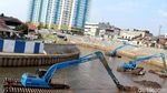 Antisipasi Banjir, Pengerukan Kali Ciliwung Terus Dikebut
