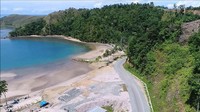Ransiki - Mameh (Pantai Gunung Botak). Pool/BP Jalan Nasional XVII Manokwari.