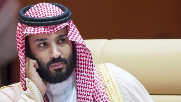 Putera mahkota kerajaan Arab Saudi Mohammed bin Salman.