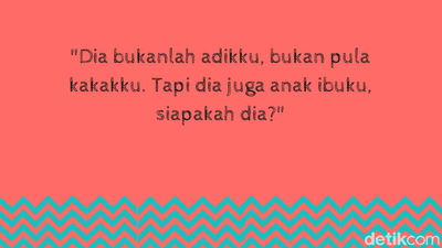 Tebak-tebakan Malam Minggu, Siapa yang Bisa Jawab Semua?