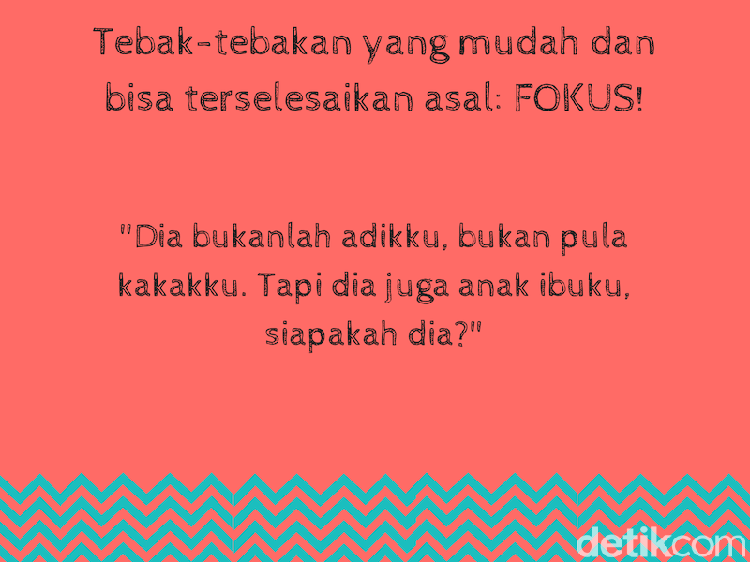 Tebak-tebakan Malam Minggu, Siapa yang Bisa Jawab Semua?