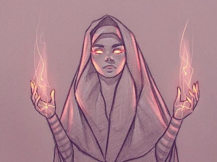 Keren! Lukisan Sketsa Pensil Tampak Bercahaya