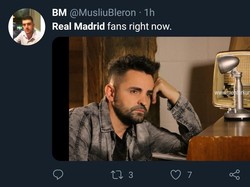 Yang jelas, fans Madrid pasti sedang termenung belakangan ini. Kasihan. (Foto: Twitter @MusliuBleron)
