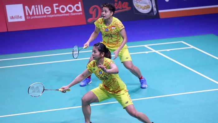 Greysia Polii/Apriyani Rahayu di salah satu turnamen. (Foto: dok. Humas PBSI) Greysia Polii/Apriyani Rahayu di salah satu turnamen. (Foto: dok. Humas PBSI)