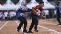 Perlombaan ini diselenggarakan di GOR Sumantri, Jakarta Pusat. (Rifkianto Nugroho/detikHealth)