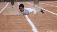 Perlombaan yang diikuti oleh anak-anak ini hanya diperuntukkan khusus penyandang autisme. (Rifkianto Nugroho/detikHealth)