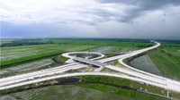Solo-Ngawi segmen Kartasura-Sragen 35,2 km dioperasikan 2018. Pool/Waskita Karya/File.