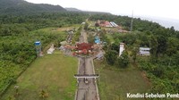 Ini adalah penampakan awal PLBN Skouw yang juga berlokasi di Papua. Pool/PUPR/File.