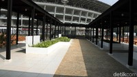 Kompleks di kawasan SUGBK Senayan, Jakarta, kini lebih indah dengan berbagai fasilitas.