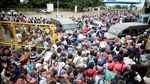 Ratusan Imigran Honduras Terobos Perbatasan Meksiko