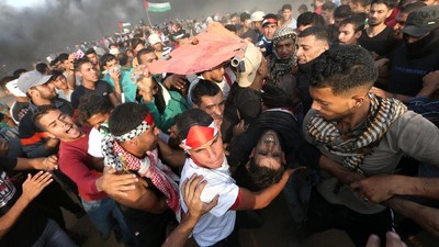 Bentrok dengan Israel, 130 Warga Palestina Terluka