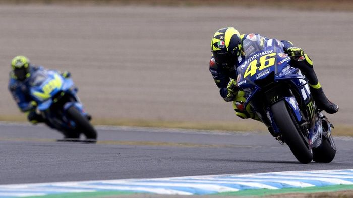 Valentino Rossi tampil solid di MotoGP Malaysia, sebelum akhirnya jatuh saat balapan menyisakan empat lap (Mirco Lazzari gp/Getty Images) Valentino Rossi tampil solid di MotoGP Malaysia, sebelum akhirnya jatuh saat balapan menyisakan empat lap (Mirco Lazzari gp/Getty Images)