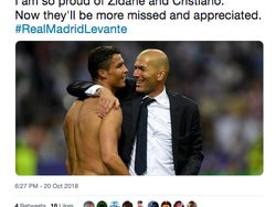Kalah Lagi, Real Madrid Dikeroyok Meme tentang Ronaldo dan Zidane