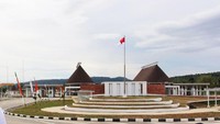 Pembangunan PLBN Motamasin dipercayakan kepada PT Pembangunan Perumahan (persero) Tbk sebagai kontraktor, dengan biaya Rp 145 miliar. Pool/PUPR/File.