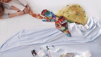 Sejak itu ia melanjutkan seni kreatifnya dengan menggaungkan tagar #projectlittercritter. (Foto: Instagram/allthatisshe)