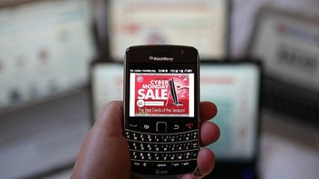 Popularitas BlackBerry belum kendor sampai tahun 2011 walau Android dan iPhone mulai mengancam. Foto: Getty Images