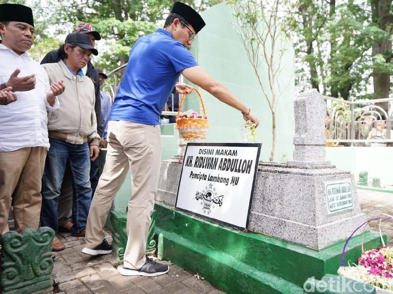 Sandi Ziarah Makam KH Ridwan Abdullah: Lambang NU Simbol Toleransi Sandi Ziarah Makam KH Ridwan Abdullah: Lambang NU Simbol Toleransi