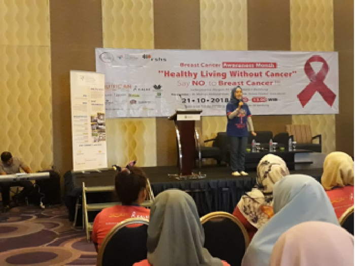 Komunitas ICCC Ajak Masyarakat Peduli Kanker Payudara