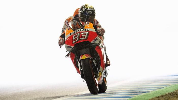 Marc Marquez di MotoGP Jepang 2018. (Foto: Mirco Lazzari gp/Getty Images) Marc Marquez di MotoGP Jepang 2018. (Foto: Mirco Lazzari gp/Getty Images)