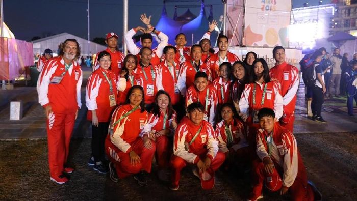 Menpora Imam Nahrawi mengapresiasi perjuangan atlet Indonesia di Youth Olympic Games 2018 (Foto: dok. Kemenpora) Menpora Imam Nahrawi mengapresiasi perjuangan atlet Indonesia di Youth Olympic Games 2018 (Foto: dok. Kemenpora)