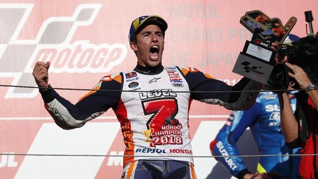 Marc Marquez sudah memiliki lima gelar juara dunia MotoGP, satu gelar 125cc dan Moto2.