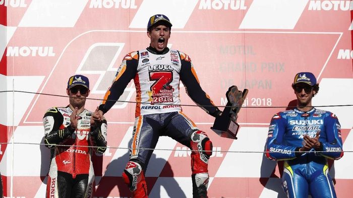 Pebalap Repsol Honda, Marc Marquez. (Foto: Toru Hanai/Reuters) Pebalap Repsol Honda, Marc Marquez. (Foto: Toru Hanai/Reuters)