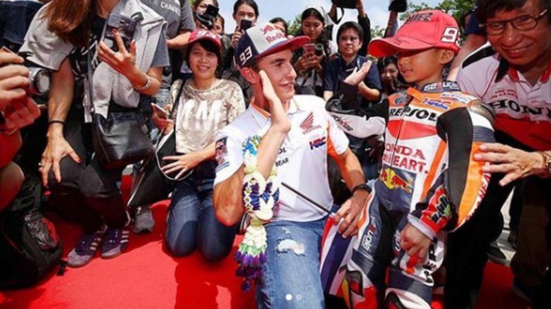 Winnie Penggemar Cilik Marc Marquez/ Foto: Instagram Winnie Penggemar Cilik Marc Marquez/ Foto: Instagram