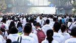 Anak-anak Hingga Orang Dewasa Meriahkan Jalan Sehat
