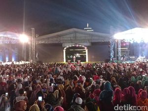 Di Puncak Hari Santri Nasional, Menag Ajak Tebarkan Kedamaian