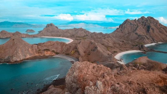 Pulau Padar di Taman Nasional Komodo Pulau Padar di Taman Nasional Komodo