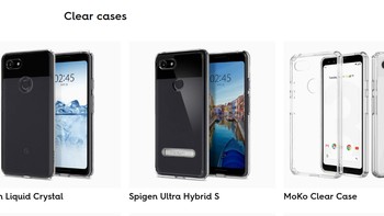 Atau, ada juga pilihan seri clear cases. Foto: via Android Central