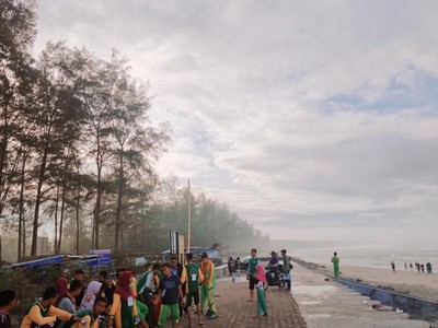 Ini Nih Jogging Track Pinggir Pantai di Bengkulu Ini Nih Jogging Track Pinggir Pantai di Bengkulu