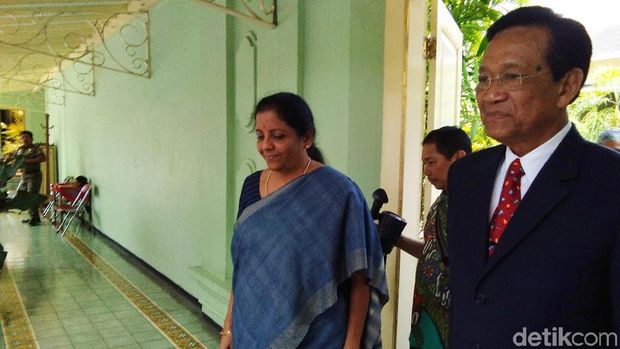 Menteri Pertahanan India Nirmala Sitharaman.
