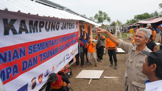 Pembangunan 'Kampung Jateng' untuk Korban Gempa Palu Diapresiasi