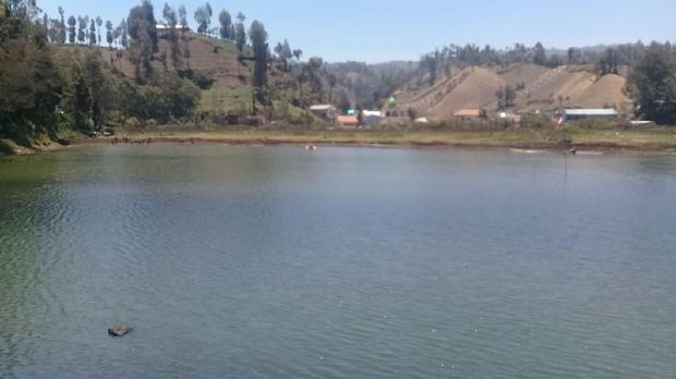 Danau di Desa Ranu Pani