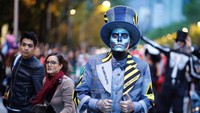 Kini, perayaan Day of the Dead melekat kuat sebagai bagian dari kebudayaan turun-temurun masyarakat Meksiko. Andres Stapff/Reuters.