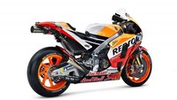 RC213V 2018 yang mengantarkan Marquez menjadi juara dunia ini dibekali suspensi Ohlins di depan dan belakang. Foto: Honda Racing Corporation