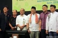  Para panelis yang terlibat diskusi (Randy/detikTravel)