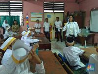 Ketika Sri Mulyani Ajarkan Anak SD Soal Pajak