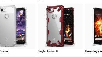 Casing clear membuat ponsel tampil transparan. Foto: via Android Central