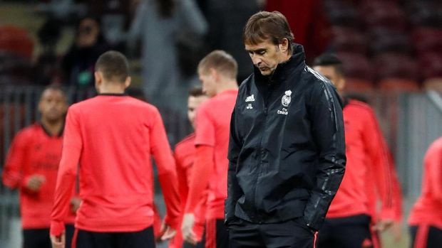 Posisi Lopetegui sebagai pelatih Madrid tengah terancam.