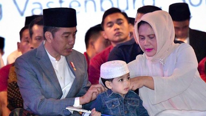 Lebih Sering Ajak Cucu Ketimbang Anak, Jokowi: Kaesang Sibuk