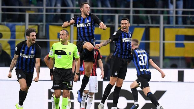 Inter Milan bisa mengejutkan AC Milan. (